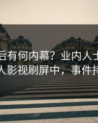 围观背后有何内幕？业内人士被曝热点，人人影视刷屏中，事件持续发酵