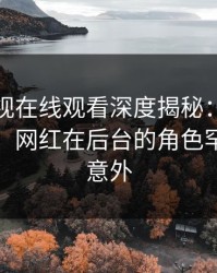 蘑菇影视在线观看深度揭秘：花絮风波背后，网红在后台的角色罕见令人意外